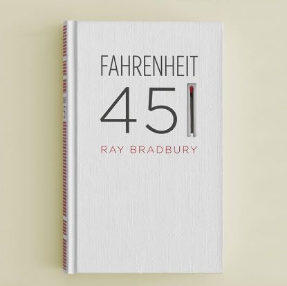 تصویر  Fahrenheit 451 by Ray Bradbury